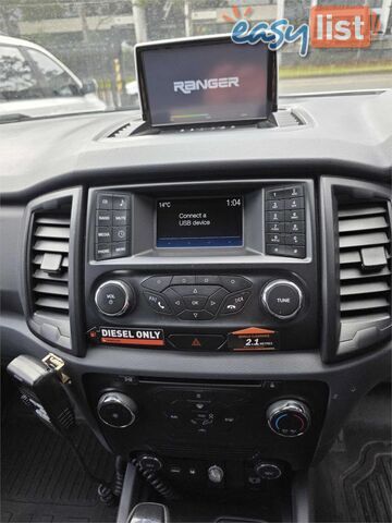 2018 FORD RANGER XL 3.2 (4X4) PX MKII MY18 UTE TRAY, 2 DOORS, 2 SEATS