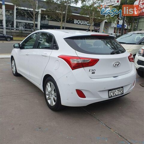 2014 HYUNDAI I30 SE GD MY14 HATCH, 5 DOORS, 5 SEATS