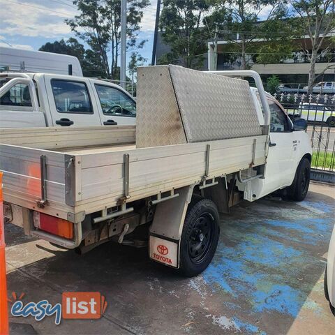2006 TOYOTA HILUX WORKMATE TGN16R UTE TRAY