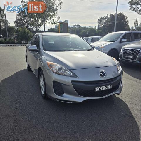 2012 MAZDA 3 NEO BL 11 UPGRADE SEDAN, 4 DOORS, 5 SEATS
