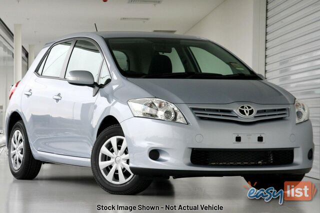 2010 TOYOTA COROLLA ASCENT ZRE152R MY10 HATCH, 5 DOORS, 5 SEATS
