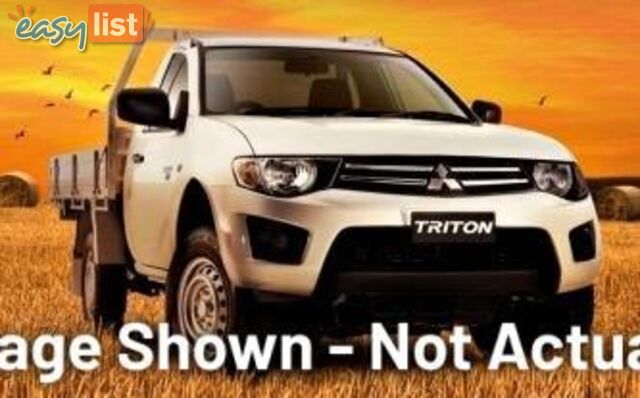 2013 MITSUBISHI TRITON GLX MN MY14 UTE TRAY, 2 DOORS, 3 SEATS