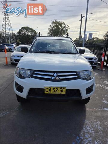 2013 MITSUBISHI TRITON GLX MN MY14 UTE TRAY, 2 DOORS, 3 SEATS
