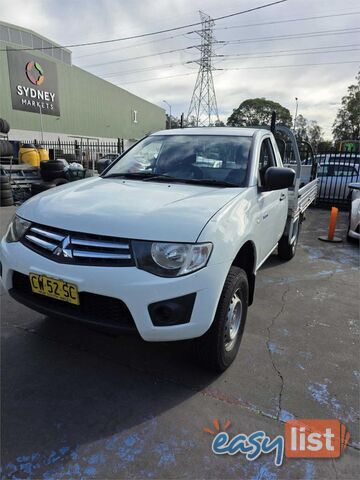 2013 MITSUBISHI TRITON GLX MN MY14 UTE TRAY, 2 DOORS, 3 SEATS