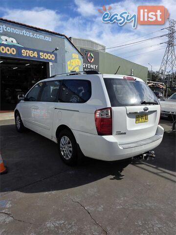 2010 KIA CARNIVAL S VQ MY11 WAGON, 4 DOORS, 8 SEATS