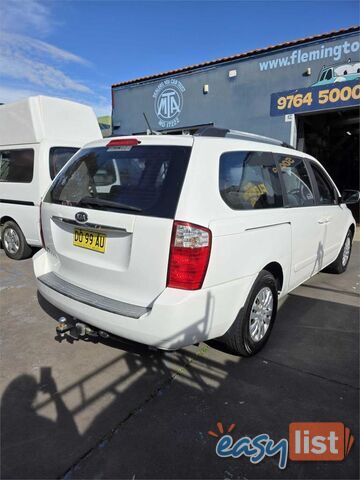 2010 KIA CARNIVAL S VQ MY11 WAGON, 4 DOORS, 8 SEATS