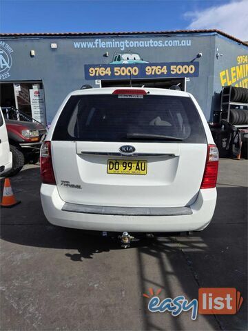 2010 KIA CARNIVAL S VQ MY11 WAGON, 4 DOORS, 8 SEATS