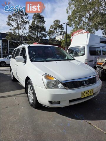 2010 KIA CARNIVAL S VQ MY11 WAGON, 4 DOORS, 8 SEATS