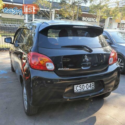 2014 MITSUBISHI MIRAGE ES LA HATCH, 5 DOORS, 5 SEATS