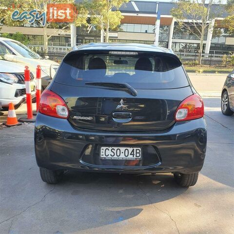 2014 MITSUBISHI MIRAGE ES LA HATCH, 5 DOORS, 5 SEATS