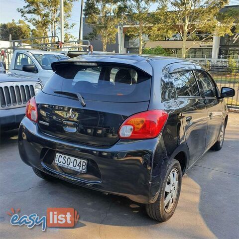 2014 MITSUBISHI MIRAGE ES LA HATCH, 5 DOORS, 5 SEATS