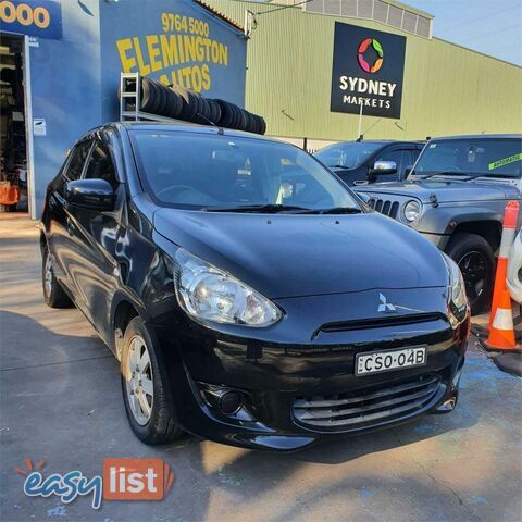 2014 MITSUBISHI MIRAGE ES LA HATCH, 5 DOORS, 5 SEATS