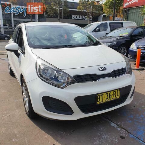 2012 KIA RIO S UB MY13 HATCH, 5 DOORS, 5 SEATS