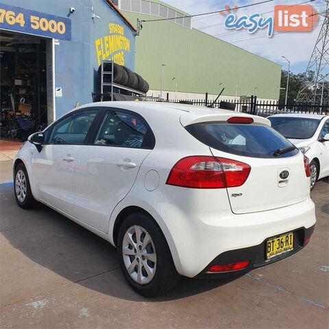 2012 KIA RIO S UB MY13 HATCH, 5 DOORS, 5 SEATS