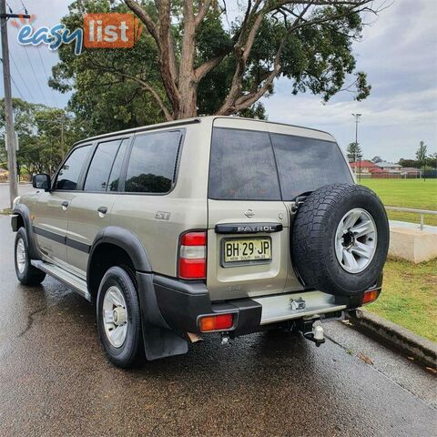 2000 NISSAN PATROL ST (4X4) GU II SUV, 4 DOORS, 7 SEATS