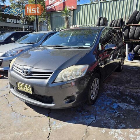 2011 TOYOTA COROLLA ASCENT ZRE152R MY11 HATCH, 5 DOORS, 5 SEATS