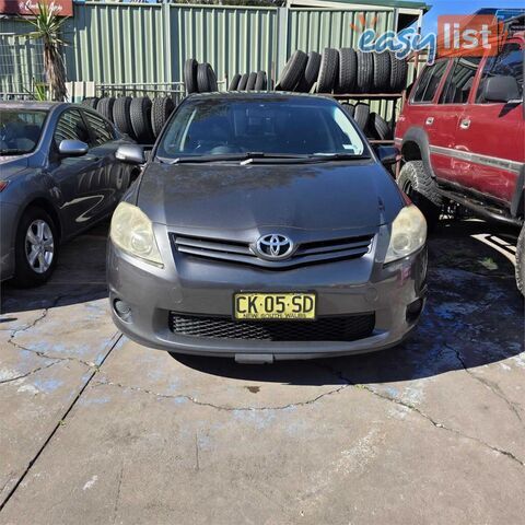 2011 TOYOTA COROLLA ASCENT ZRE152R MY11 HATCH, 5 DOORS, 5 SEATS