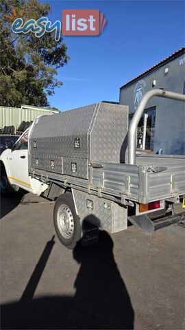 2014 MITSUBISHI TRITON GLX MN MY15 UTE TRAY, 2 DOORS, 3 SEATS