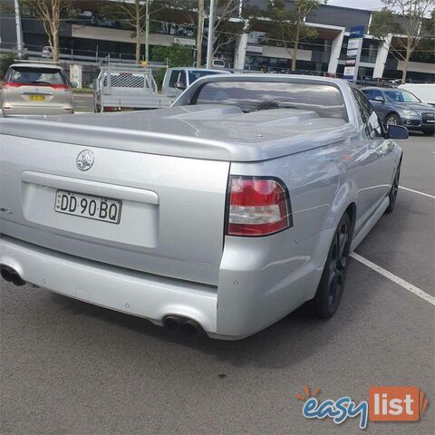 2013 HOLDEN COMMODORE SV6 VF SEDAN, 4 DOORS, 5 SEATS