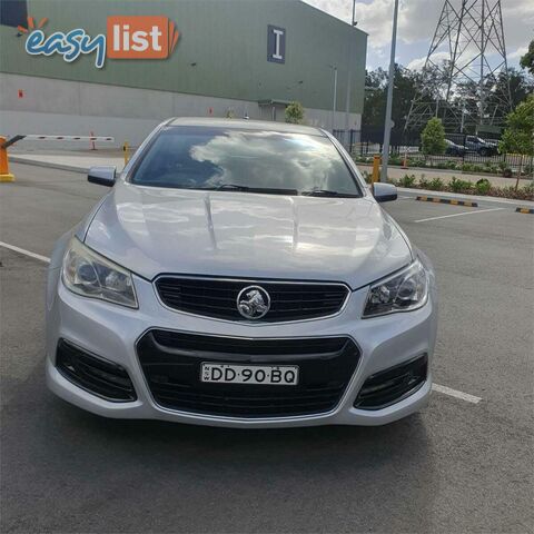 2013 HOLDEN COMMODORE SV6 VF SEDAN, 4 DOORS, 5 SEATS