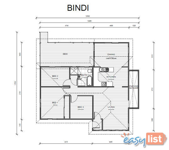 REMOVAL HOME - BINDI 