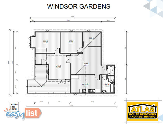 REMOVAL HOME - WINDSOR GARDENS 