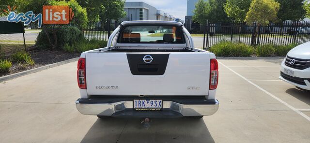 2013 Nissan Navara D40 KING CAB ST-X 4X4 Ute Manual