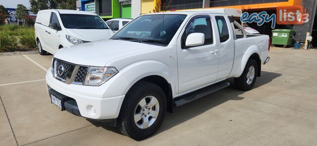 2013 Nissan Navara D40 KING CAB ST-X 4X4 Ute Manual