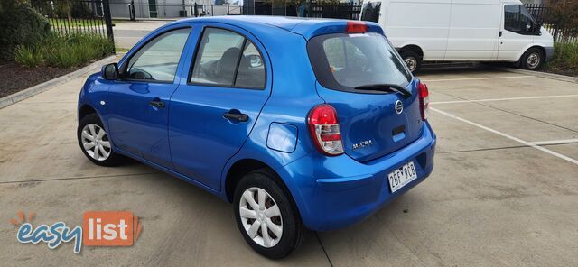 2011 Nissan Micra K13 ST Hatchback Automatic