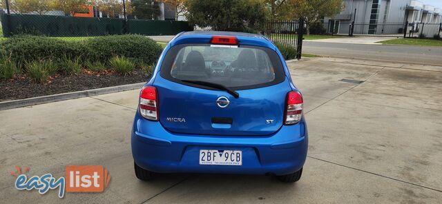 2011 Nissan Micra K13 ST Hatchback Automatic