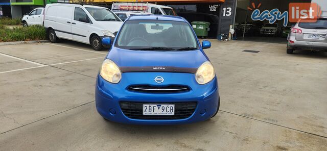 2011 Nissan Micra K13 ST Hatchback Automatic