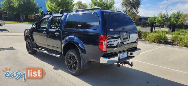 2010 Nissan Navara D40 MY11 ST-X Ute Manual