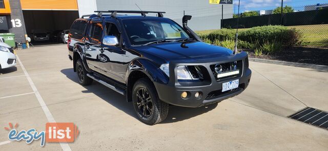 2010 Nissan Navara D40 MY11 ST-X Ute Manual