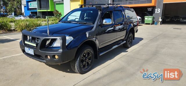 2010 Nissan Navara D40 MY11 ST-X Ute Manual