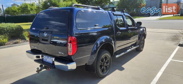 2010 Nissan Navara D40 MY11 ST-X Ute Manual