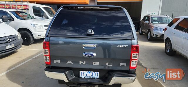 2015 Ford Ranger PX MKII XLT Ute Automatic