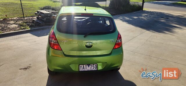 2010 Hyundai i20 PB MY13 ACTIVE Hatchback Manual