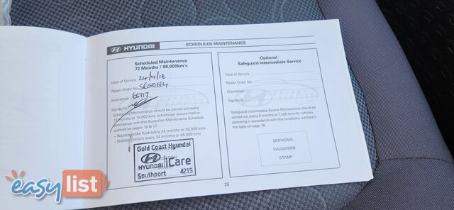 2010 Hyundai i20 PB MY13 ACTIVE Hatchback Manual