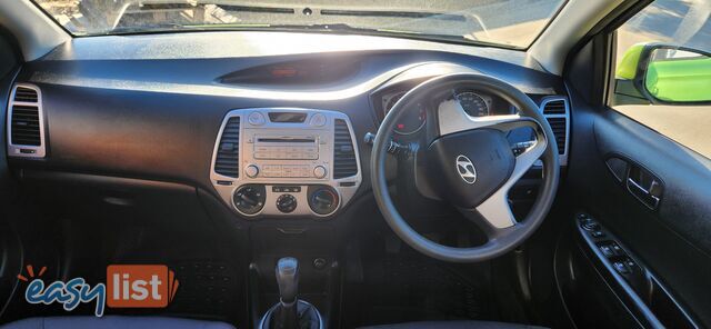2010 Hyundai i20 PB MY13 ACTIVE Hatchback Manual
