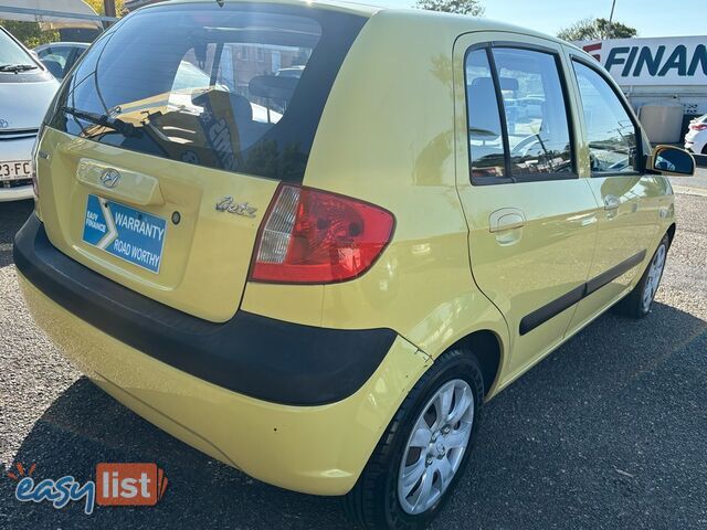 2010 HYUNDAI GETZ TB SX  HATCHBACK