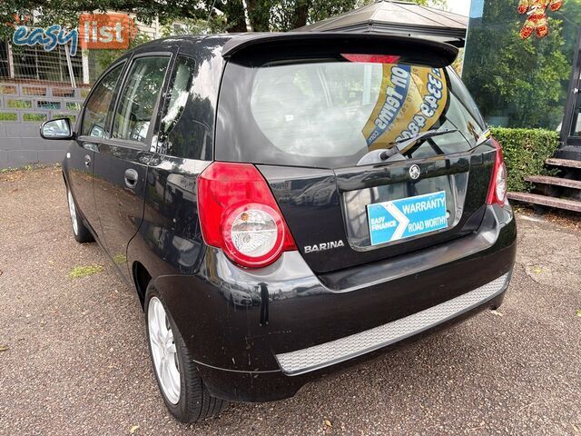 2011 HOLDEN BARINA TK  HATCHBACK