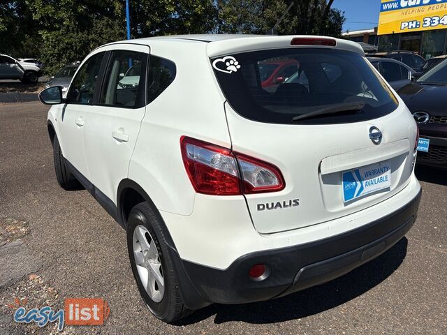 2010 NISSAN DUALIS J10 ST  WAGON