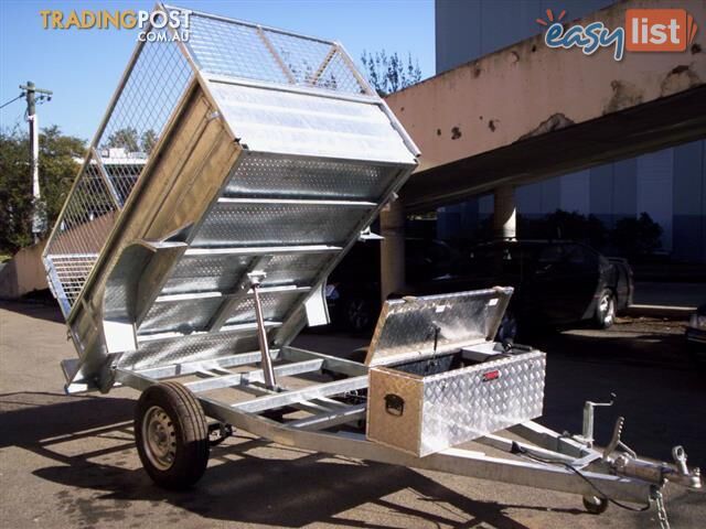 8x5  hydrolic tipping trailers 2022