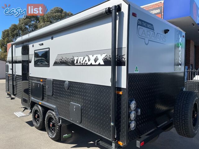 On The Move Caravans Traxx Series 3 Off Road Family Straight Bunk 19'