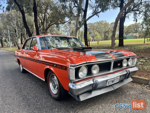 1971 Ford Falcon XY GT Sedan 4dr Auto 3sp 351 V8 Sedan Automatic