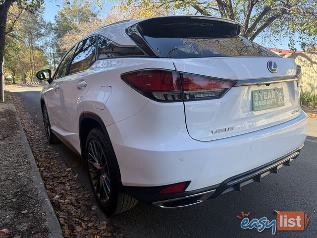 2021 Lexus RX350 GGL25R F SPORT Wagon Automatic
