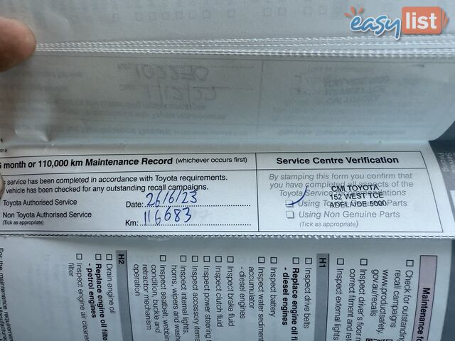 2018 Toyota Hiace TRH201R MY16 LWB Van Automatic