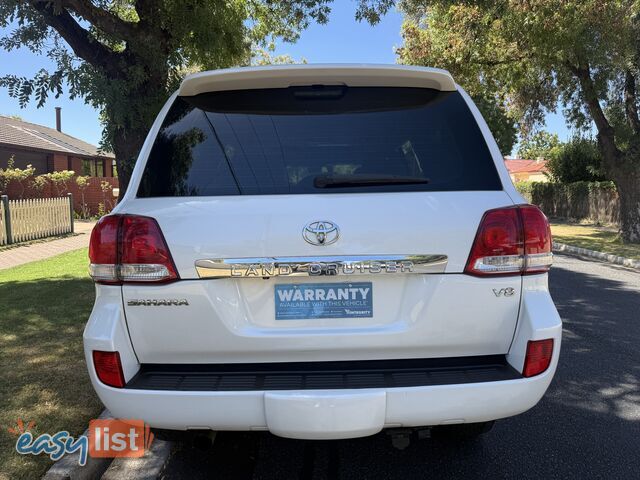 2009 Toyota Landcruiser VDJ200R SAHARA (4x4) Wagon Automatic