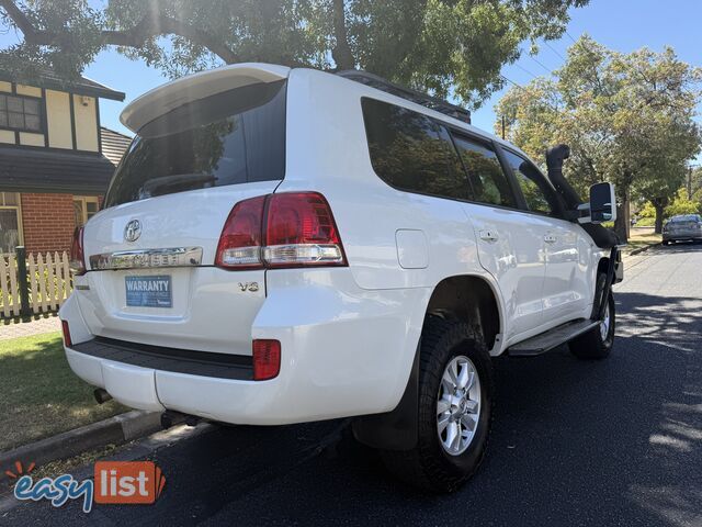 2009 Toyota Landcruiser VDJ200R SAHARA (4x4) Wagon Automatic