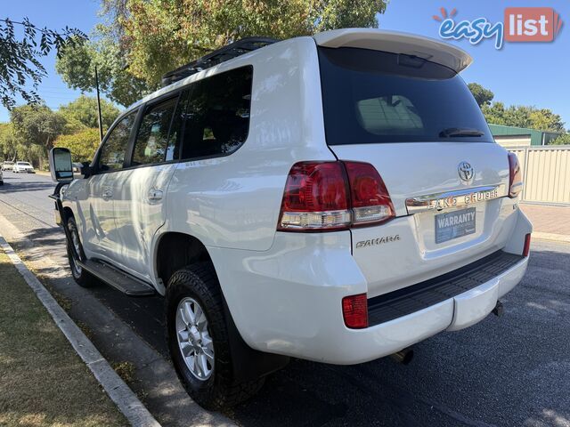 2009 Toyota Landcruiser VDJ200R SAHARA (4x4) Wagon Automatic